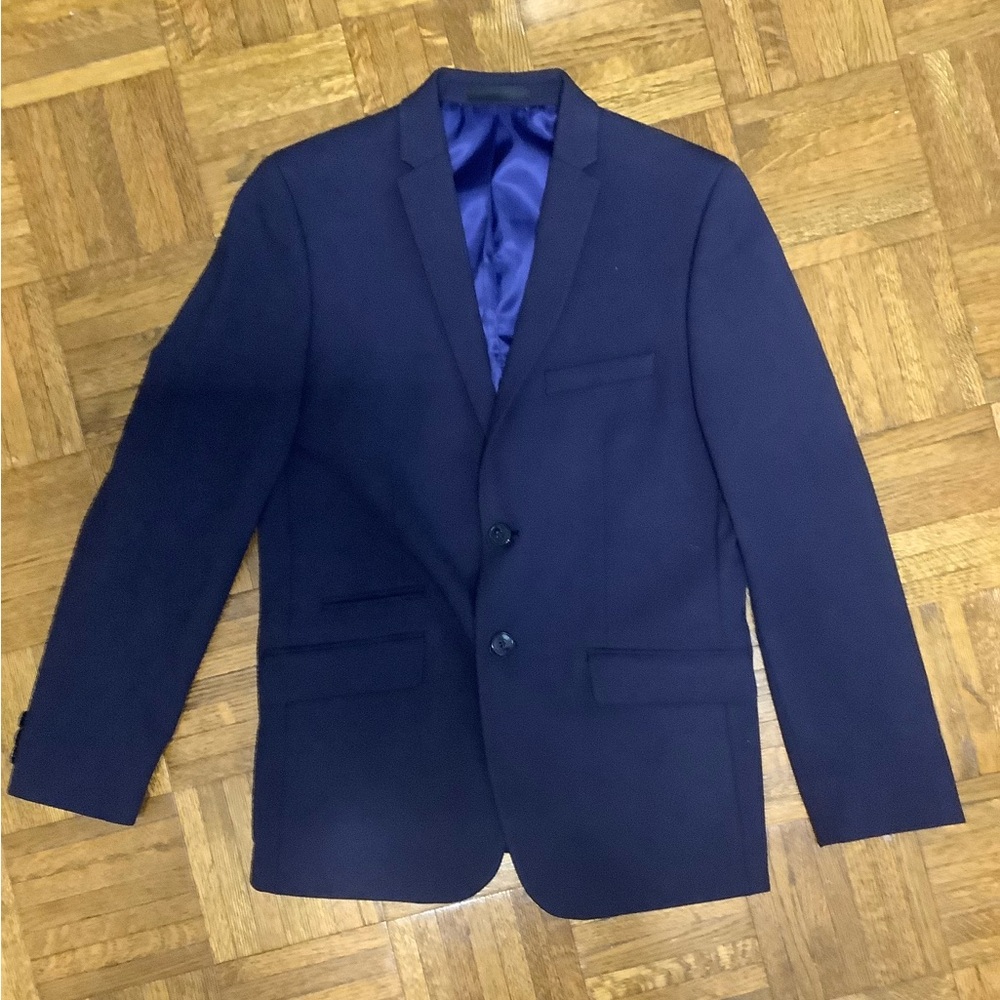 Navy blue sport coat for boys